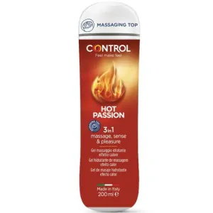 Stimulačný 3 v 1 Gél Control "Hot Passion" - 200 ml