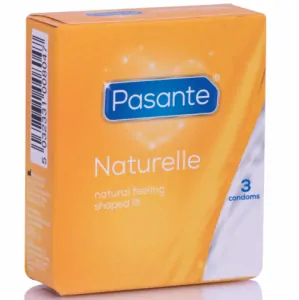 Kondómy Pasante "Naturelle" - 3ks