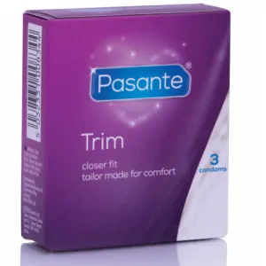 Kondómy Pasante "THIN TRIM" - 3ks