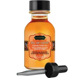 Intímny jedlý, masážny olej KAMASUTRA "Mango" - 22ml