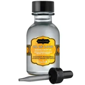 Intímny jedlý, masážny olej KAMASUTRA "Kokos" - 22ml