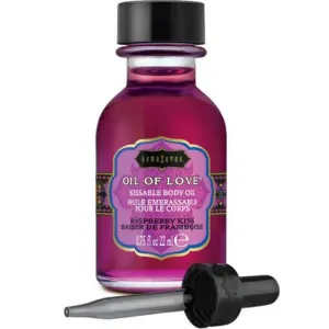 Intímny jedlý, masážny olej KAMASUTRA "Malina" - 22ml