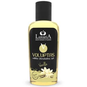 Luxuria - jedlý masážny olej s hrejivým efektom a príchuťou vanilky - 100ml