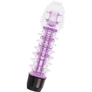 Vibrátor Glossy Axel fialový - 14cm