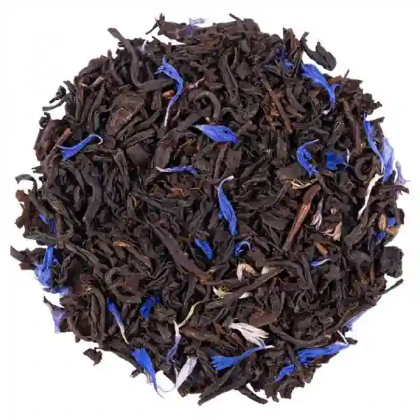 BIO Čierny čaj Thés & Traditions "Blue Earl Grey" 100g sypaného čaju