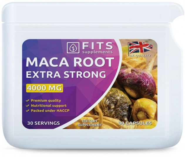Maca Extra strong 4000mg - (30 kapsúl) - Fits Supplements
