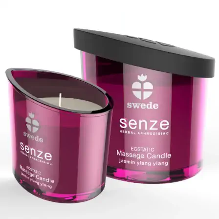 Masážna sviečka Swede Senze - Jazmín a Ylang Ylang - 50ml
