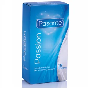 Kondómy Pasante "Dotted" 12 ks