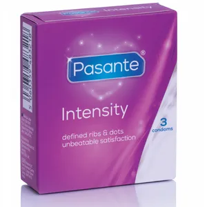 Kondómy Pasante - POINTS AND STR AS INTENSITY 3 ks