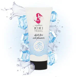 Lubrikačný gél na vodnej báze Kikí Travel s chaldivým efektom - 50ml