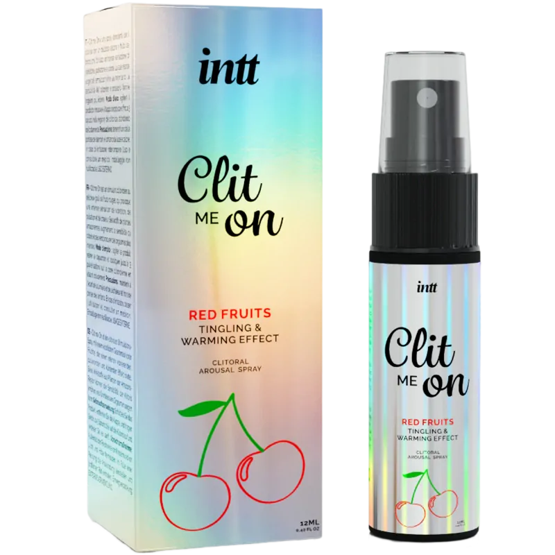 Stimulačný sprej INTT "Clit me On - Red fruits" - 12ml