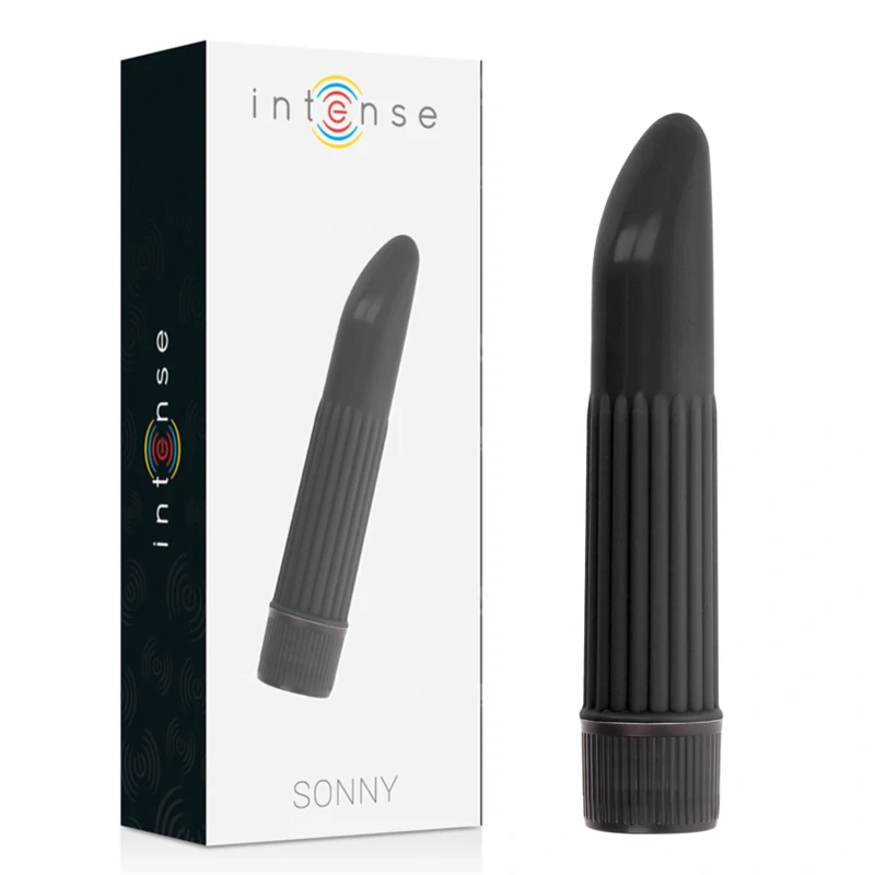 Vibrátor Intense Sonny Black - 13.5cm