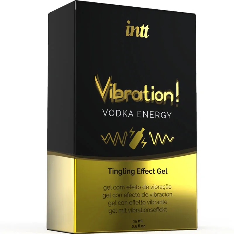 Účinný stimulačný gél INTT "tekutý vibrátor" - Vodka Energy- 15 ml