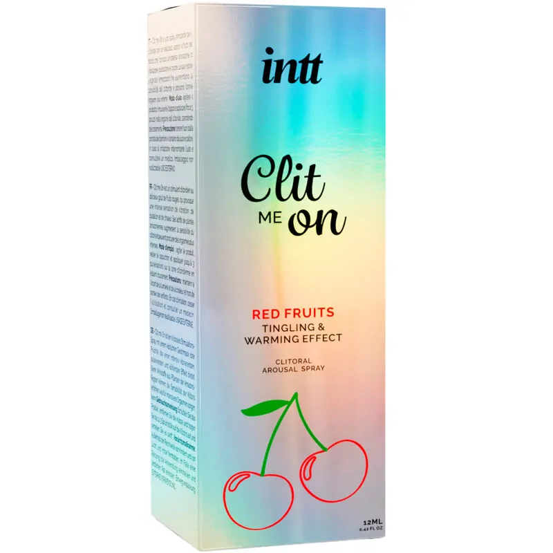 Stimulačný sprej INTT "Clit me On - Red fruits" - 12ml