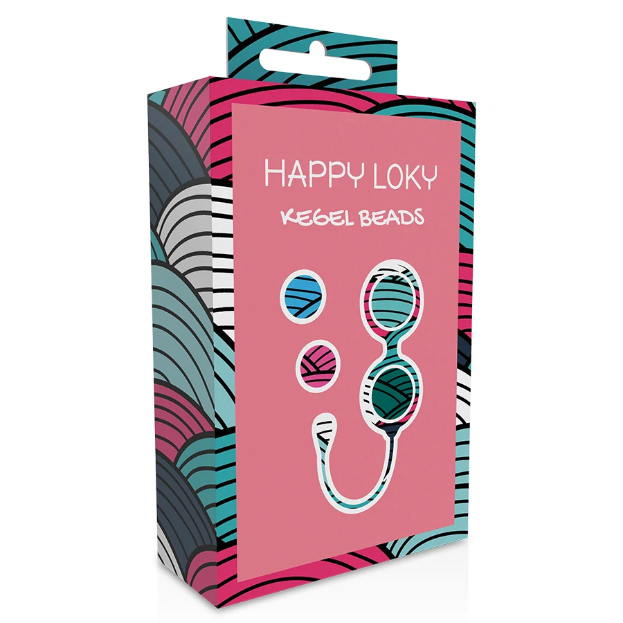 Prémiové venušine guličky Happy Loky "Kegel Beads"