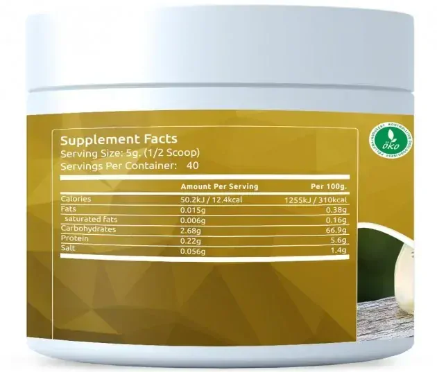 BIO Shatavari - 200g prášok - Fits Supplements