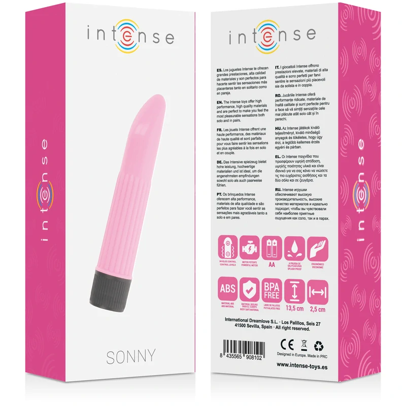 Vibrátor Intense Sonny Pink - 13.5cm